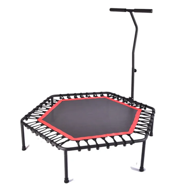 4ft 48inch Folding Trampoline Indoor Small Jumping Bed Home Fitness Trampoline Kids