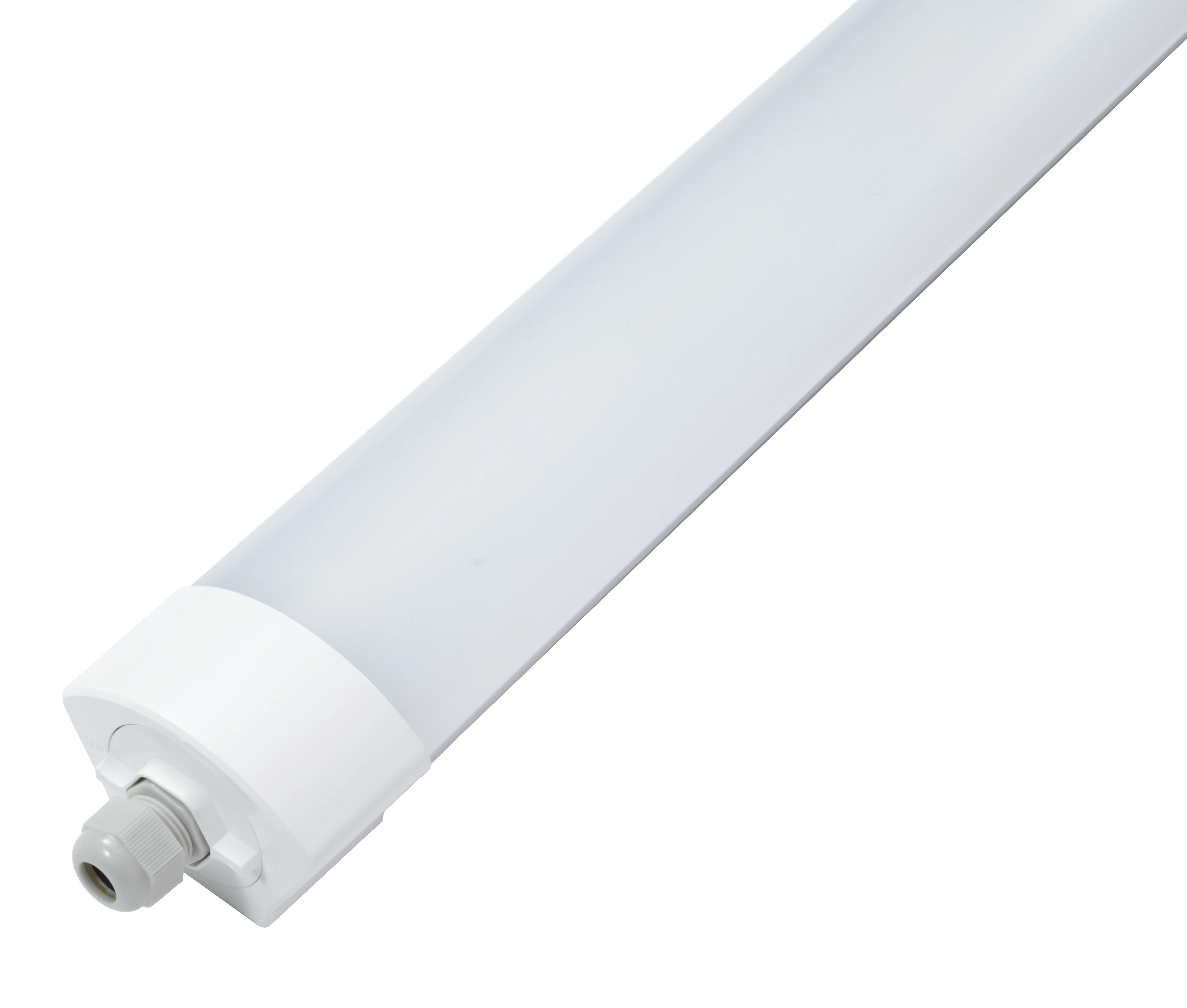 5ft led batten light with fully wrapped PC casing waterproof rating up to IP66
