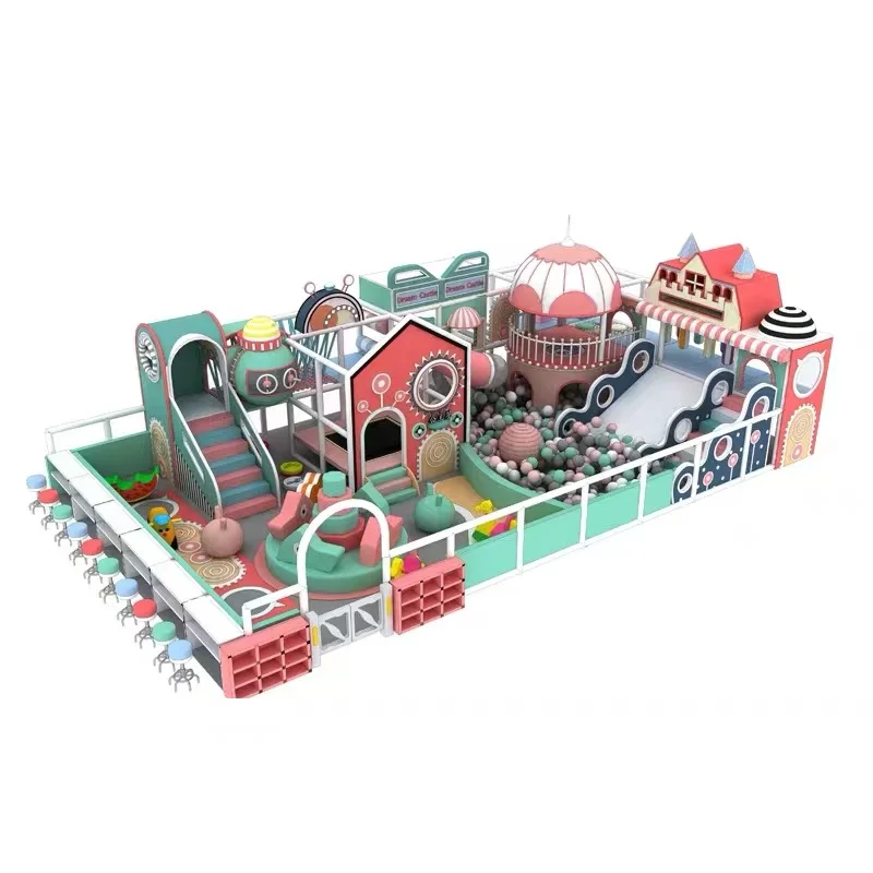 New Theme Soft Items Kids Entertainment Sets Soft Play Area Game Indoor Playground For Children
