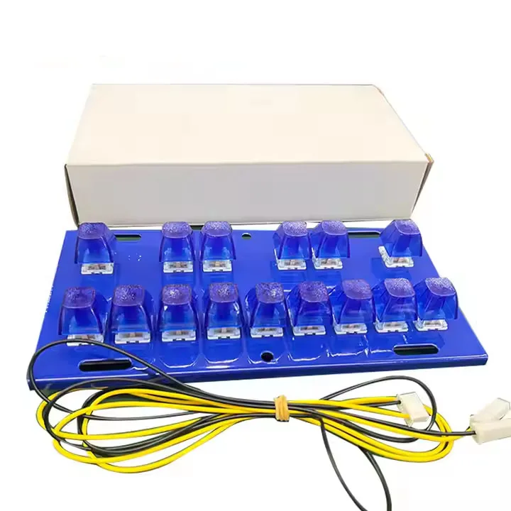 Crane Machine Type LED Light Wired PC Mechanical Keyboard for Gaming & Arcade Players