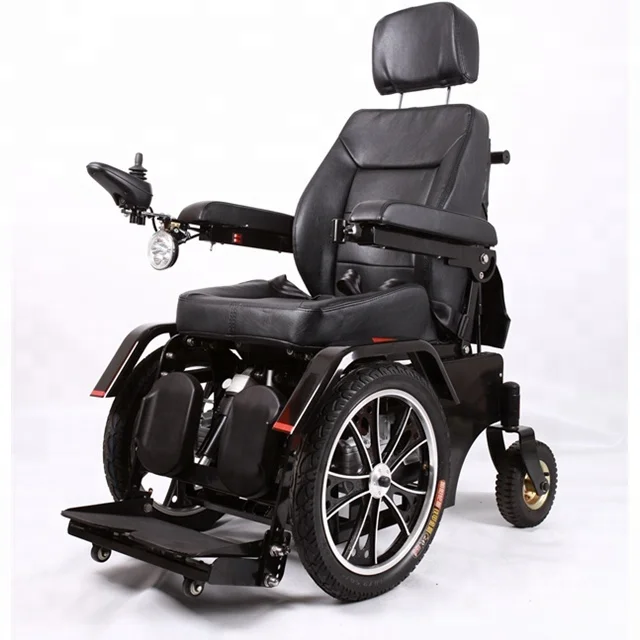 Luxury comfortable assist walking standing electric wheelchair for rehabilitation training people