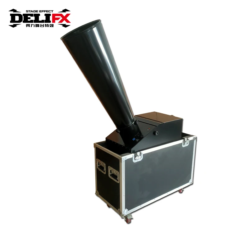 DC-09 big stage effect confetti cannon blower machine for various types of events such as openning ceremony night club disco