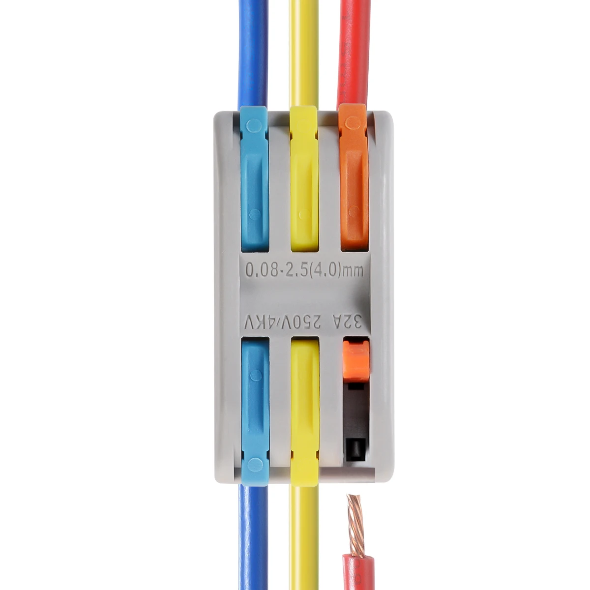 PCT-2-2 Series Nylon material Efficient Wire Management Push In Quick Connect Wire Terminals Pin Crimp Connectors