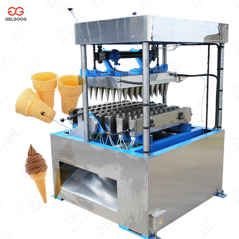 Half Automatic Oman Biscuit Cone Wafer Ice Cream Cone Making Ice Cream Cake Cone Machine