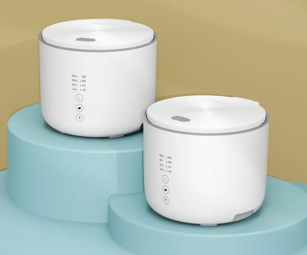 Fashion Korea 2L White Automatic Mini Travel Rice cooker with Premium Non Stick Inner Pot