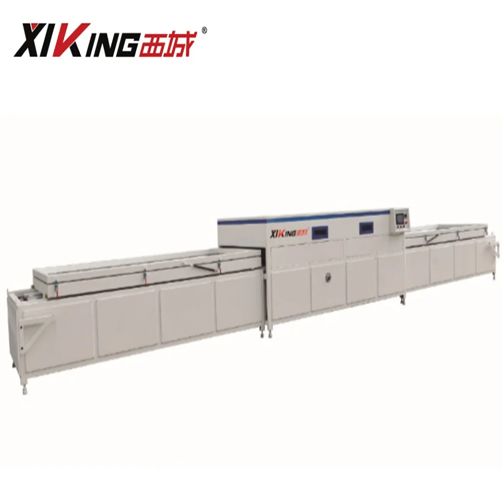 QC3000A Double Working Tables Vacuum Membrane Press Machine