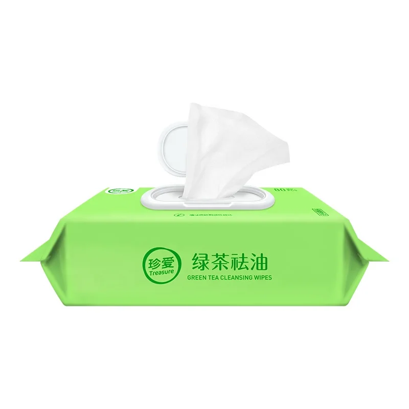 
B21 Treasure Green tea Daily cleansing wipes 