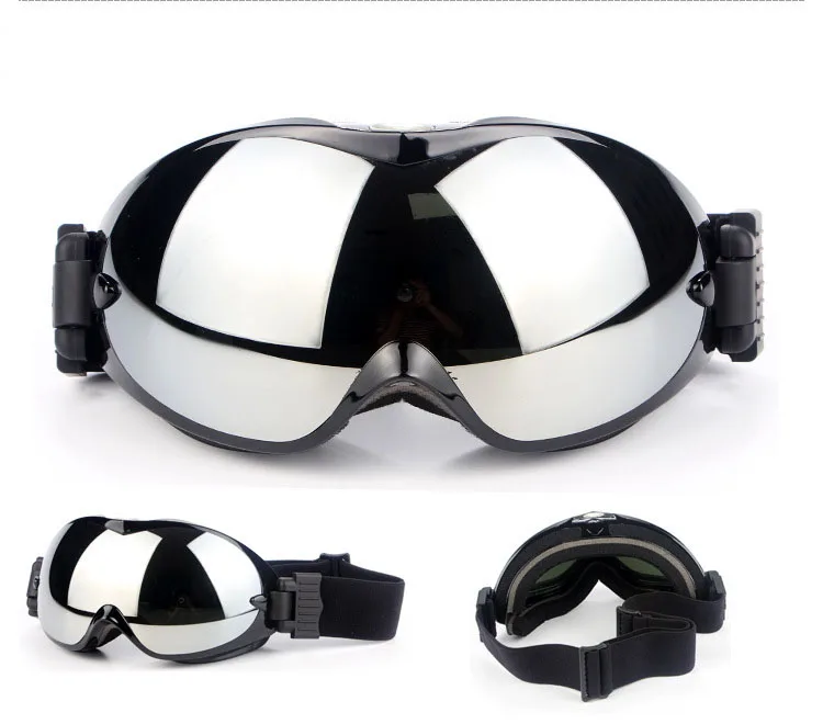 
 New arrive spherical ski mirror anti-fog ski climbing glasses windproof glasses  