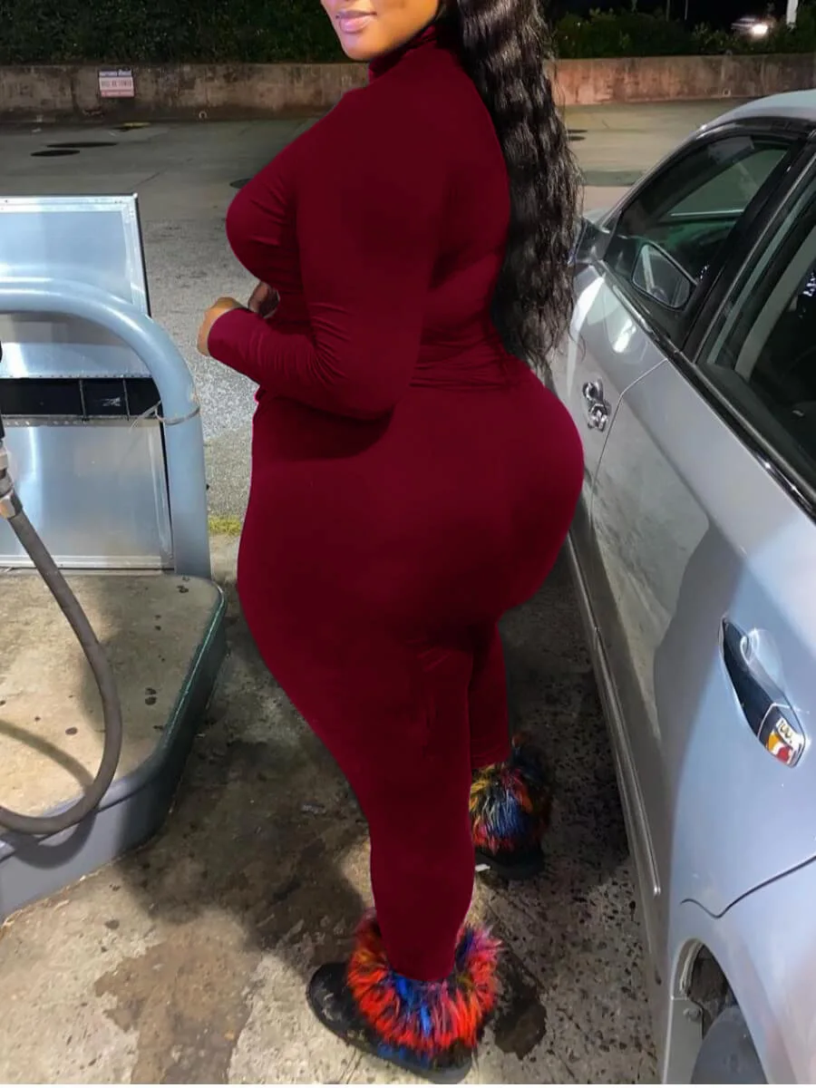 Женский Повседневный комплект из 2 предметов, однотонный спортивный костюм с длинным рукавом, джоггеры больших размеров, осень 183