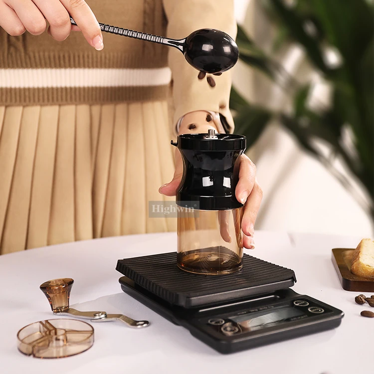 HIGHWIN 9PCS Portable Hand Drip Pour Over Coffee Maker Espresso Coffee Gift Set