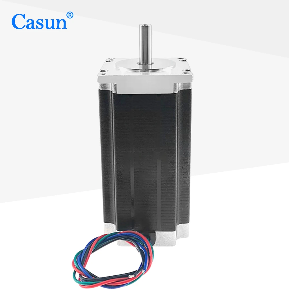 Casun 2 phase  nema 23 100mm length  DC hybrid  stepper motor for machine with CE approved
