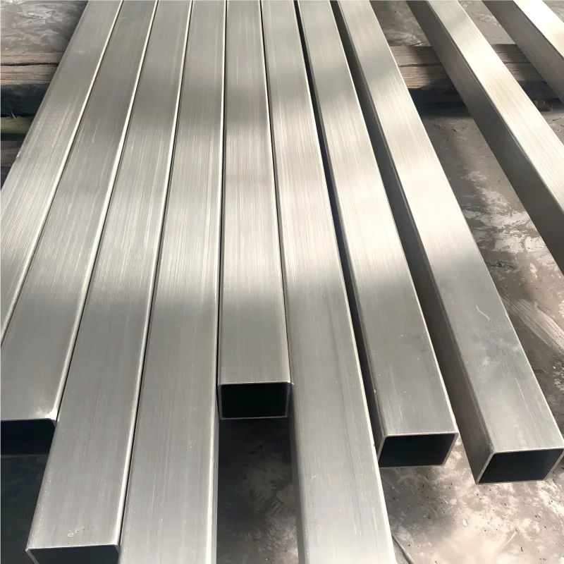 Foshan stainless steel square pipe astm a312 tp 304l 316l Stainless Steel seamless Pipe