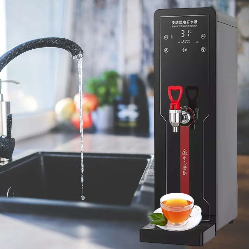 Commercial Hotel Water Equipment 40L Large Capacity Stepping Electric Water Boiler Desktop Hot Water Dispenser