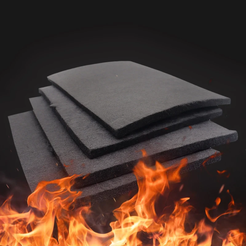 Heat-Resistant high temperature insulation fireproof carbon fiber felt fireproof felt