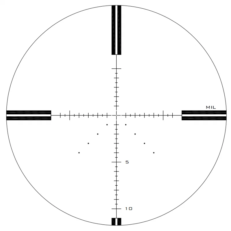 HD 4-16X44 FFP Hunting Scope Tactical Optical Sight Waterproof First Focal Plane Side Parallax Etched Glass