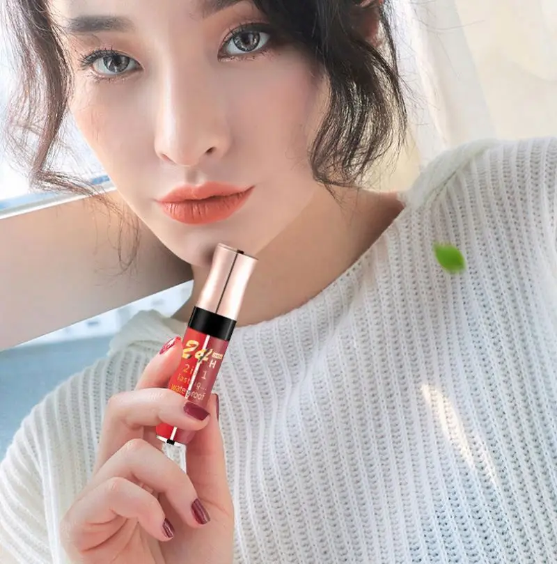 
Nude Glitter Vegan Creme Smooth Matte Wholesale Long Lasting Lip Gloss 