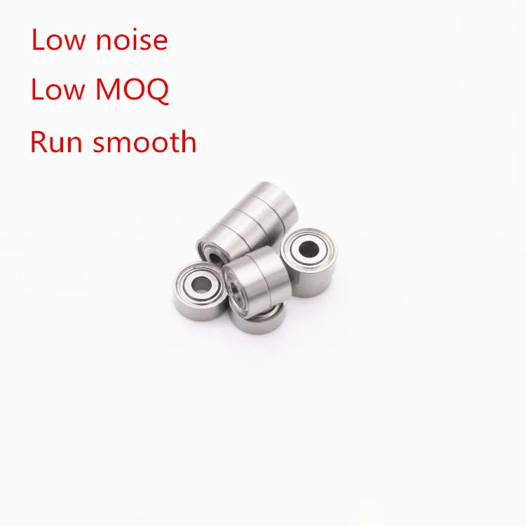 Miniature ball bearing MR52 MR63 MR85 MR95 MR105 MR106 Small deep groove ball bearing for Fishing Reel Rc Car