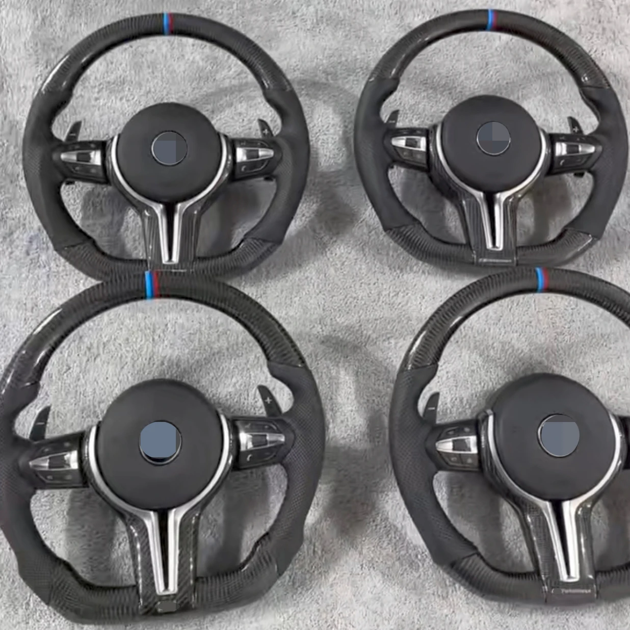 Specially Designed perforated leather carbon fiber steering wheel for BMW f20 f11 f06 f12 f85 f21 f90 f23 x3 x5 x6 x7