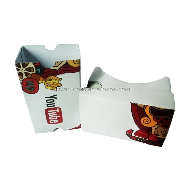 Wholesale Google Cardboard 3d Glasses Custom Logo Google Cardboard VR 3D Movies Glasses version 2.0