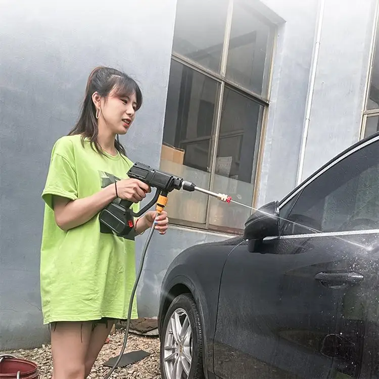 Horus wireless portable high pressure washer car washing water gun