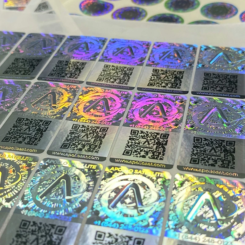 3d Security Sticker Hologram Security Void Labels Sticker Security Label Hologram Stickers With Serial Numbers Qr Code