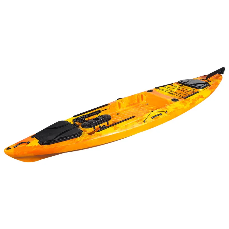 Inflatable Kayak Boats Inflable hdpe Sport Kayak 1 Person can  surfing Crusing  Fishing with 3.1 - 4m