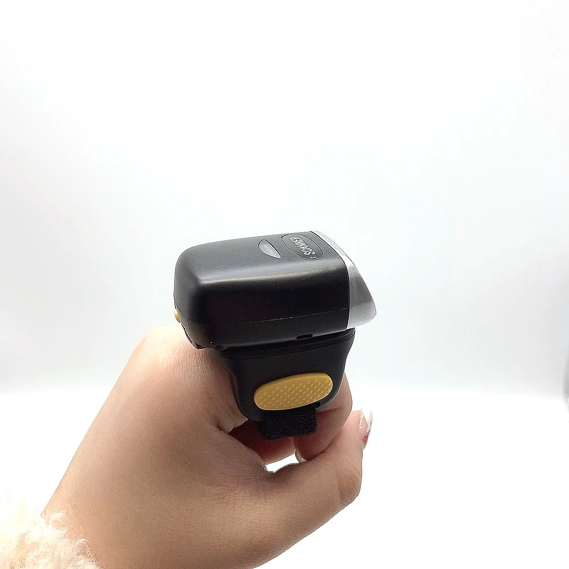 Беспроводной Wi-Fi сканер штрих-кода, портативный переносной мини-сканер штрих-кода 1D