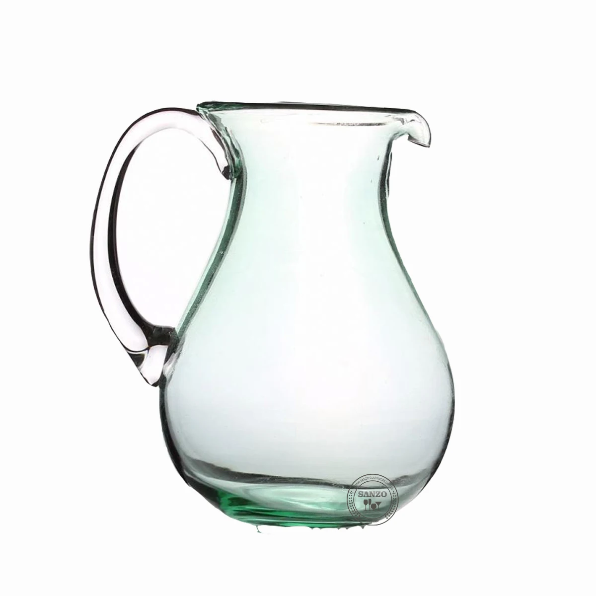 Sanzo Customize Glassware Manufacturer Soda Glass Large Tea/coffee Pot /jug/ Pitcher 1500ml