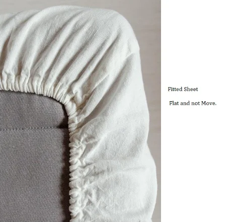 Extra Wide Width Linen Fabric 280cm Plain Dyed Organic Flax fiber Woven Wholesale Washed Softened Lino 110 inch for Fitted Sheet