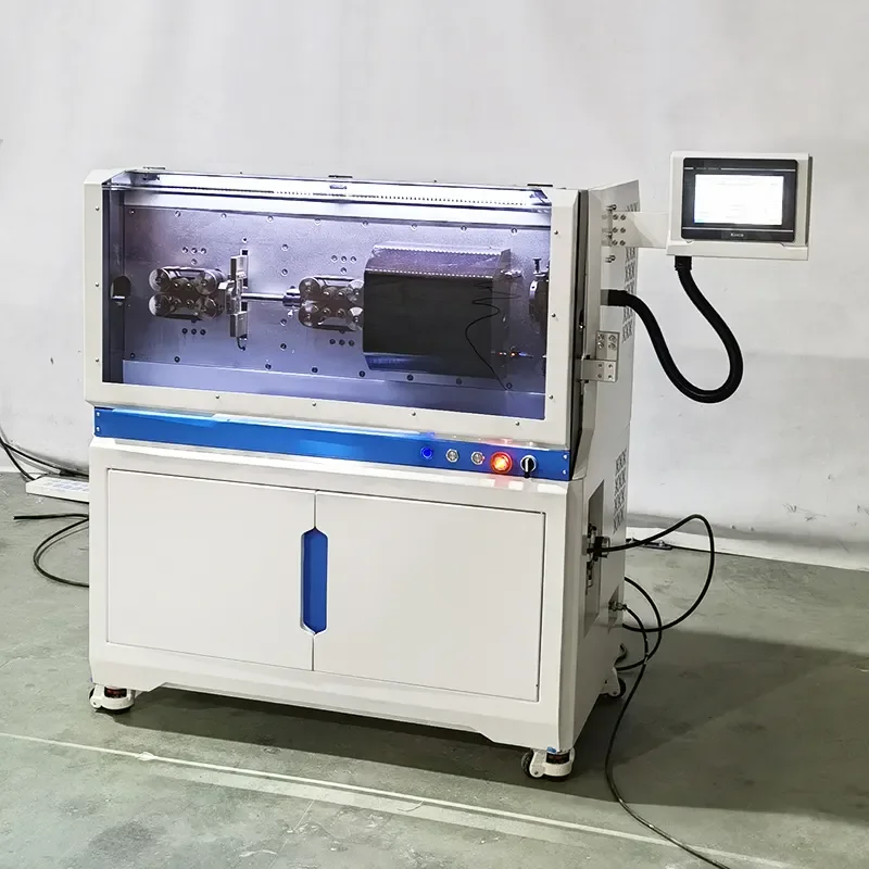 Coaxial Cable Stripping Machine Braided Cable processing Equipment Data Cable Making Machine