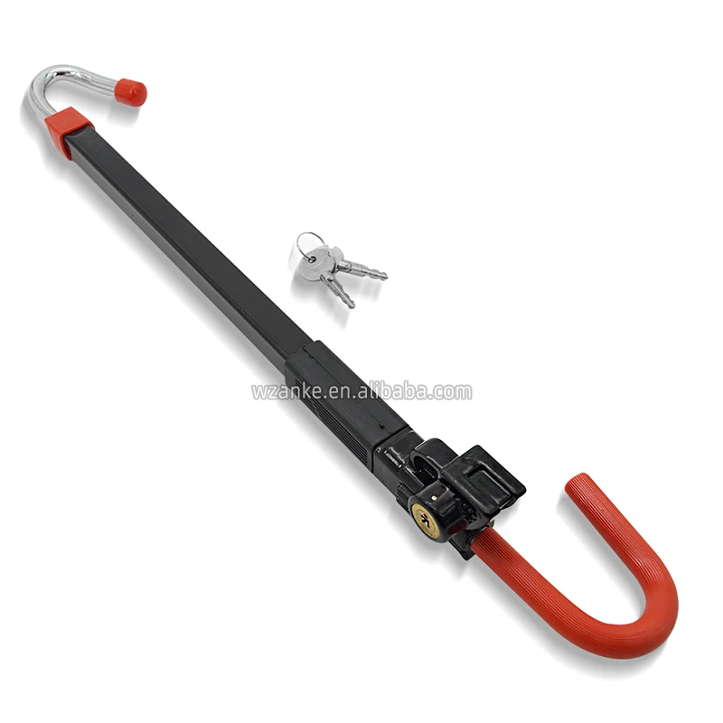 Heavy Duty Vehicle Safety Rotary Adjustable Lock Universal Anti-Theft Clamp Steering Wheel Lock