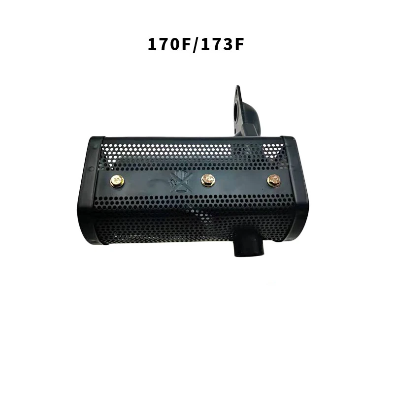 Muffler/Silencer/Exhaust Pipe Assy for 178F Air Cooled Diesel Engine Generator