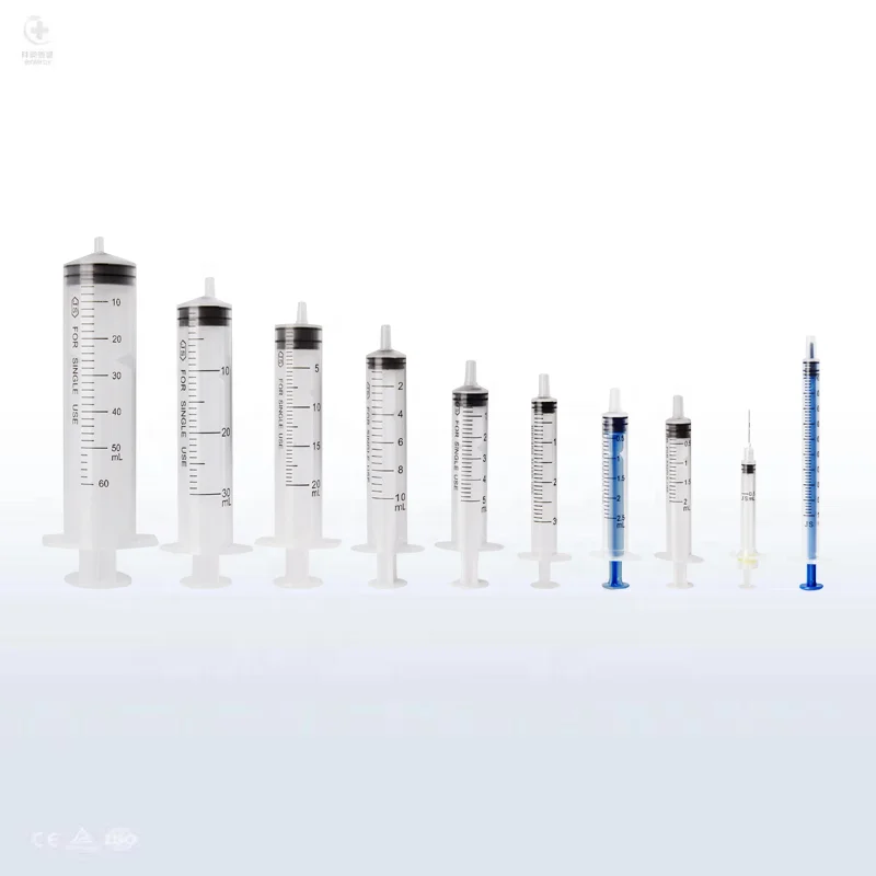 Disposable Medical Syringe Luer Lock Sterile 5ml Disposable Syringe