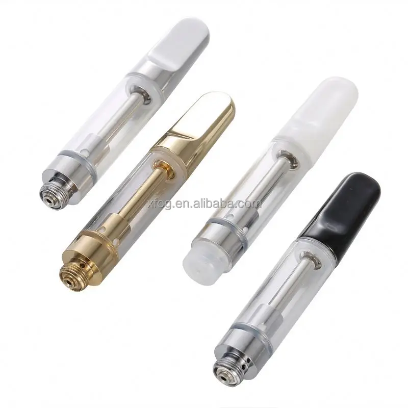 Wholesales 510 thread oil vaporizer empty cure vape pen cartridge gold tip
