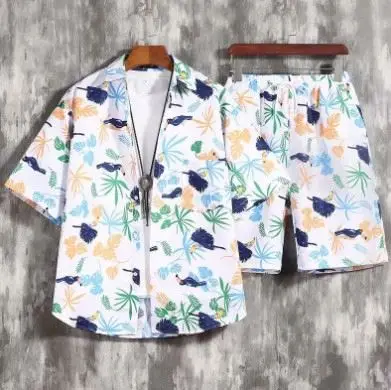 New Design Casual Hawaii Beach Trendy Clothes Direct Sale Spot Tracksuits For Men