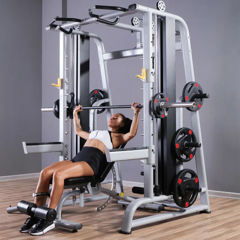 The New Listing Smith Machine Home Gym Bench Press And Squat Rack Functional
