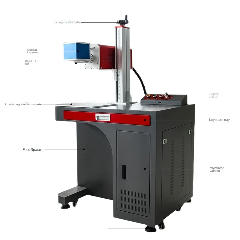 Fiber Laser Marking Machine Custom Metal Credit Card Business Card Laser Engraving Machine