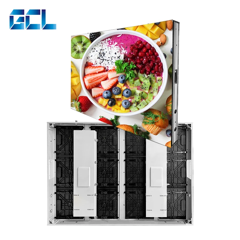 GCL New Series P5.92 100% Front & Rear Service LED Screen Led Video Wall Display Outdoor Fix Installation