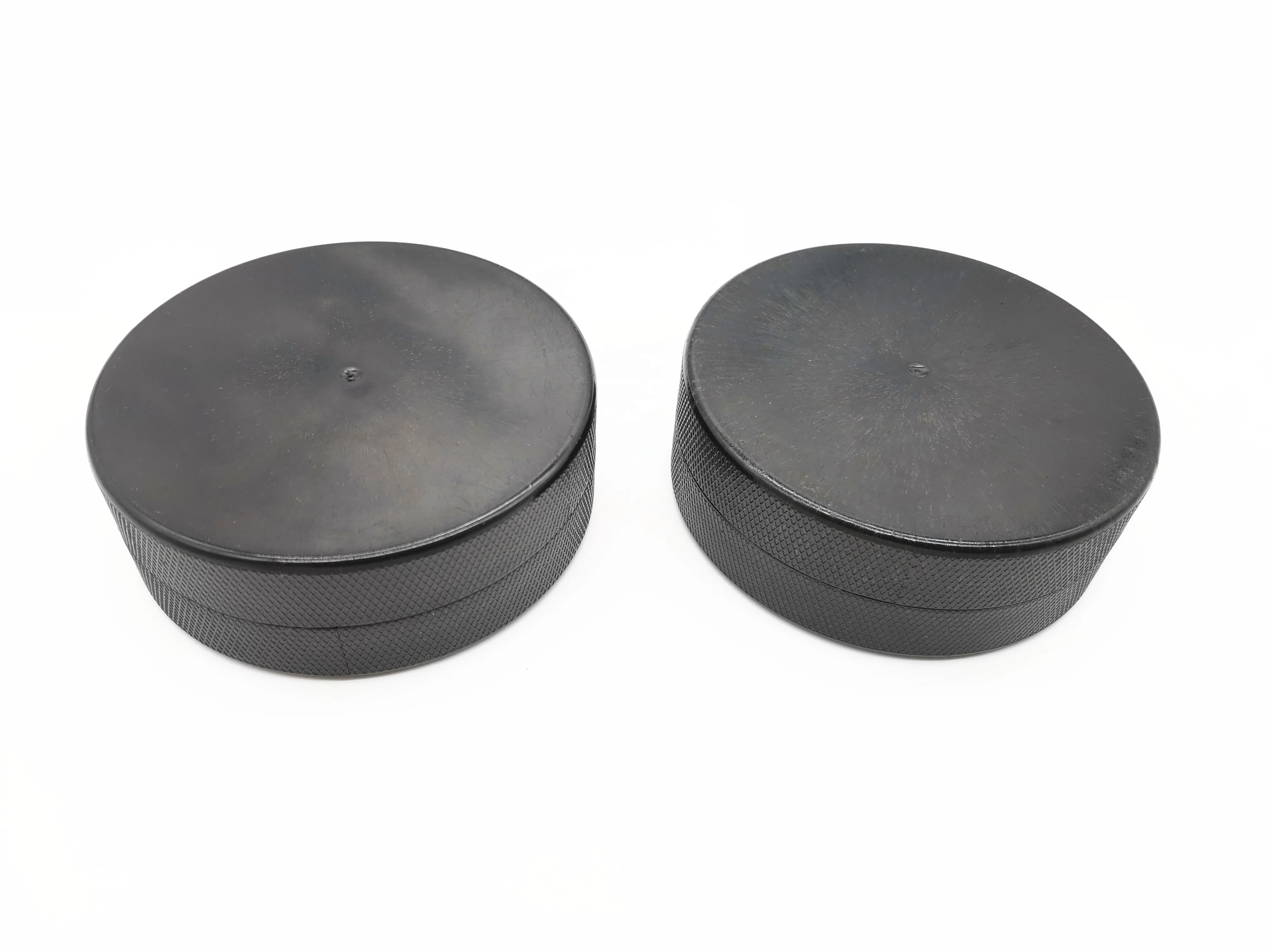 Empty gender reveal hockey puck