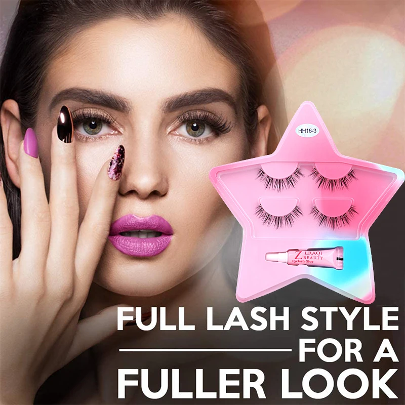 New Product High Quality Cheap Short Fluffy Lightweight D Curly12mm-15mm Full Strip Cat Eye Strip Lashes Private Label Silk Lash