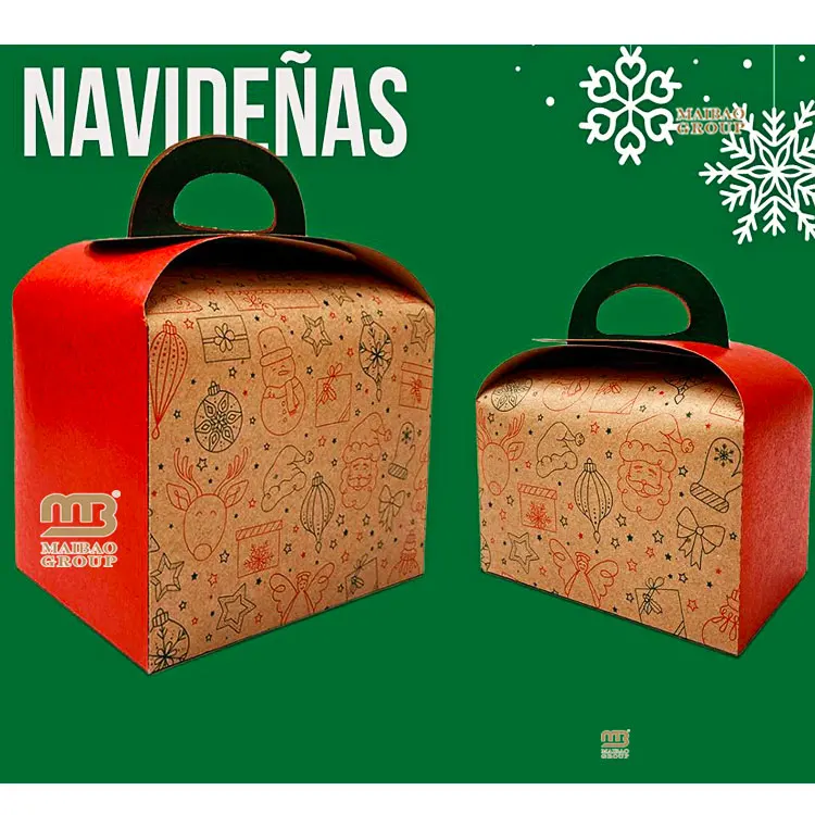 Cajas Para Bombones Chocolates Galletas Dulces 300 Gsm Paper Box Chocolate Gift Paper Box, Paper Display Box With Handle