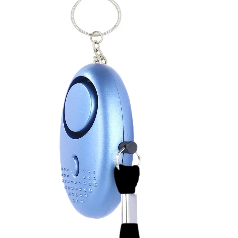 2023 best selling personal alarm with high volume anti-loss alarm LED light keychain