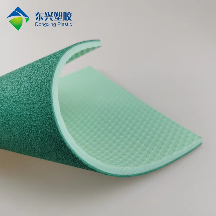 indoor badminton court mat BWF approved Sports linoleum indoor roll up floors