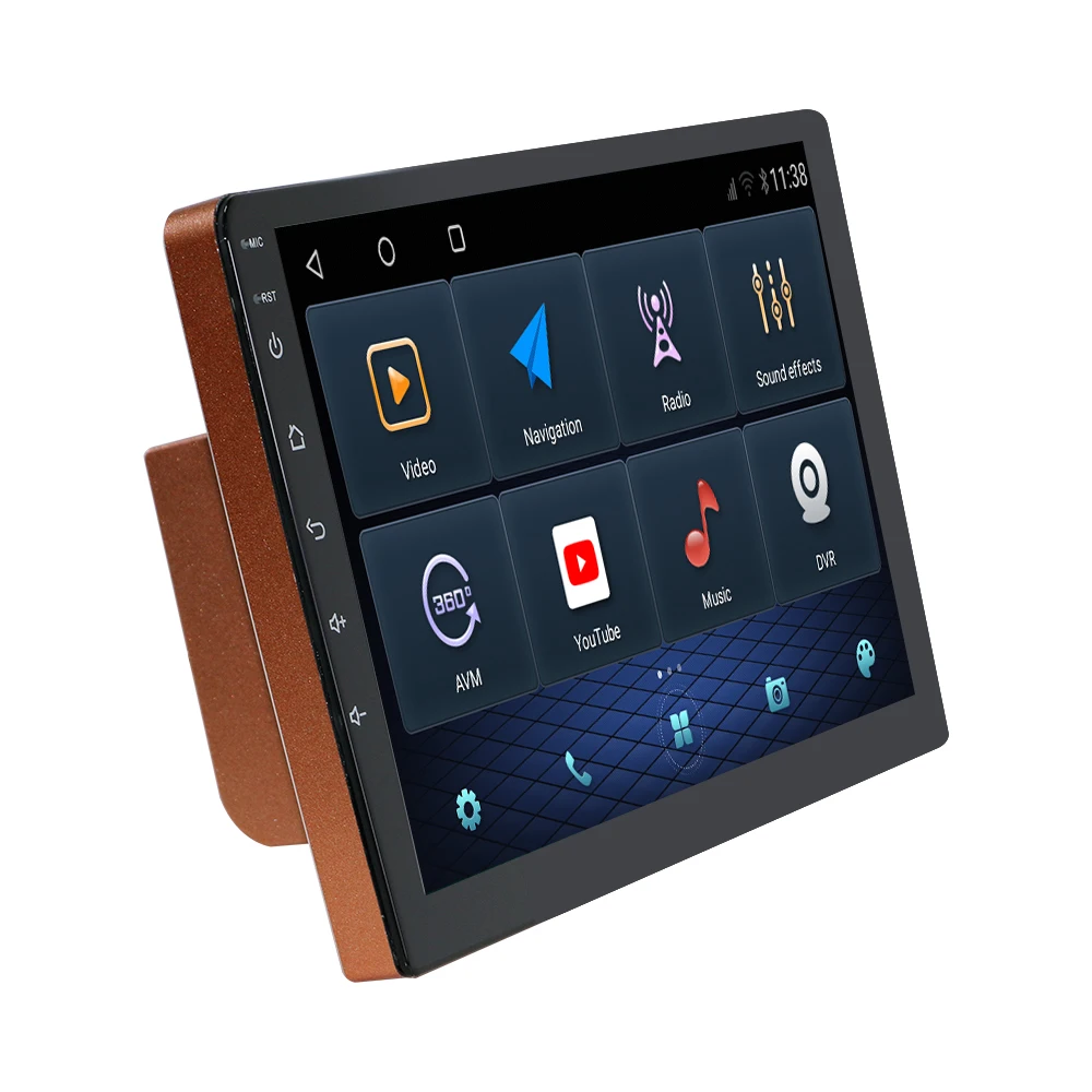 2DIN universal Android Qualcomm 4+64GB Car Radio Multimedia Dvd Player Support 4G 360 panorama SDM450