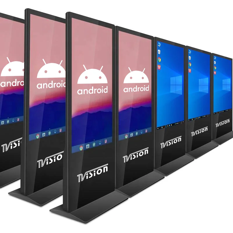 multi-function advertise Screen Indoor Digital Signage Player/Totem/Kiosks for display