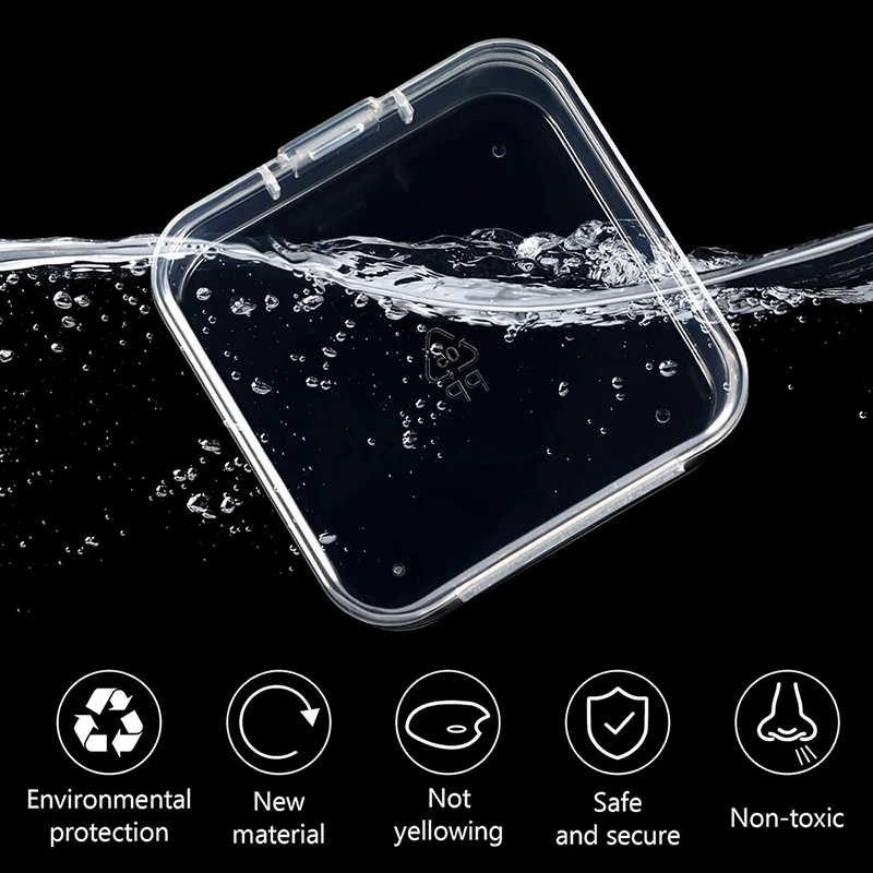 Dust Patch Storage Box Diamond Picture Seal Wholesale Transparent Plastic Storage Box