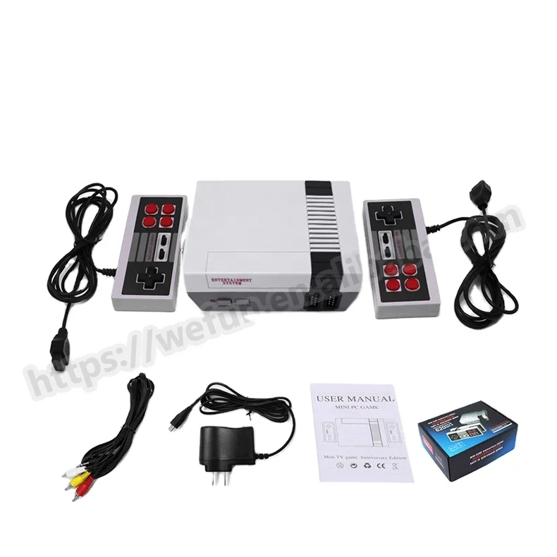2022 new  style Best Retro Childhood TV PAL&NTSC Mini Video Handheld Game Console For N E S Built-in 620 Classic Games