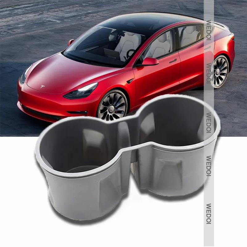 car accessories Water Cup Limit Buckle For Tesla Model 3/Y Center Console  More Secure Not Easy To Spill Practical Offers