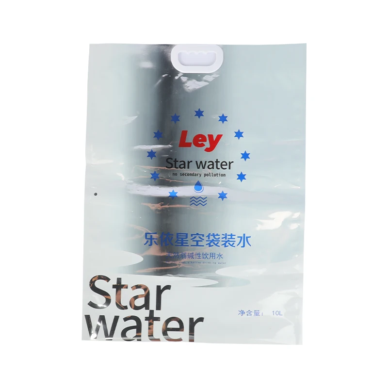 Стандартная спецификация пищевая упаковка пластиковый пакет для риса ручка переноски