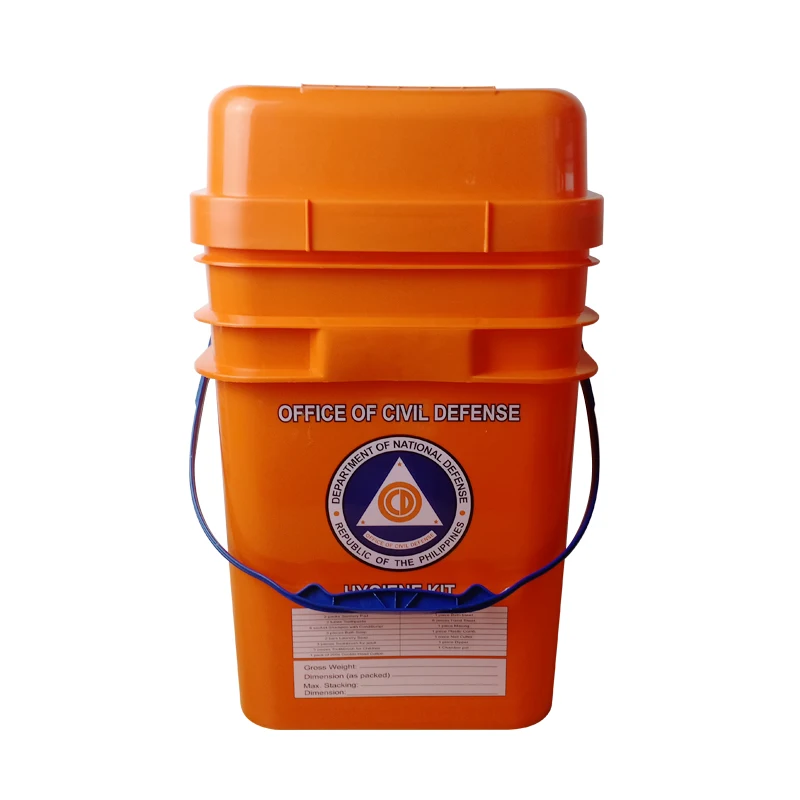 wholesale 20L square plastic pail food grade plastic bucket with lid  can printing logo Donation Bucket